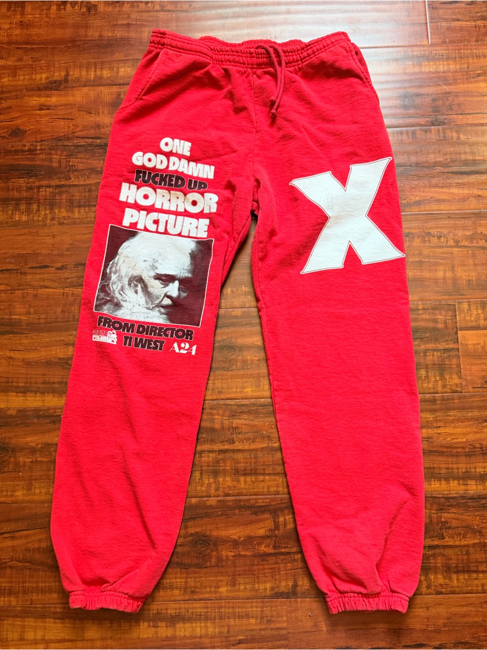 Rare Online Ceramics A24 X Pearl Horror Movie Sweatpants